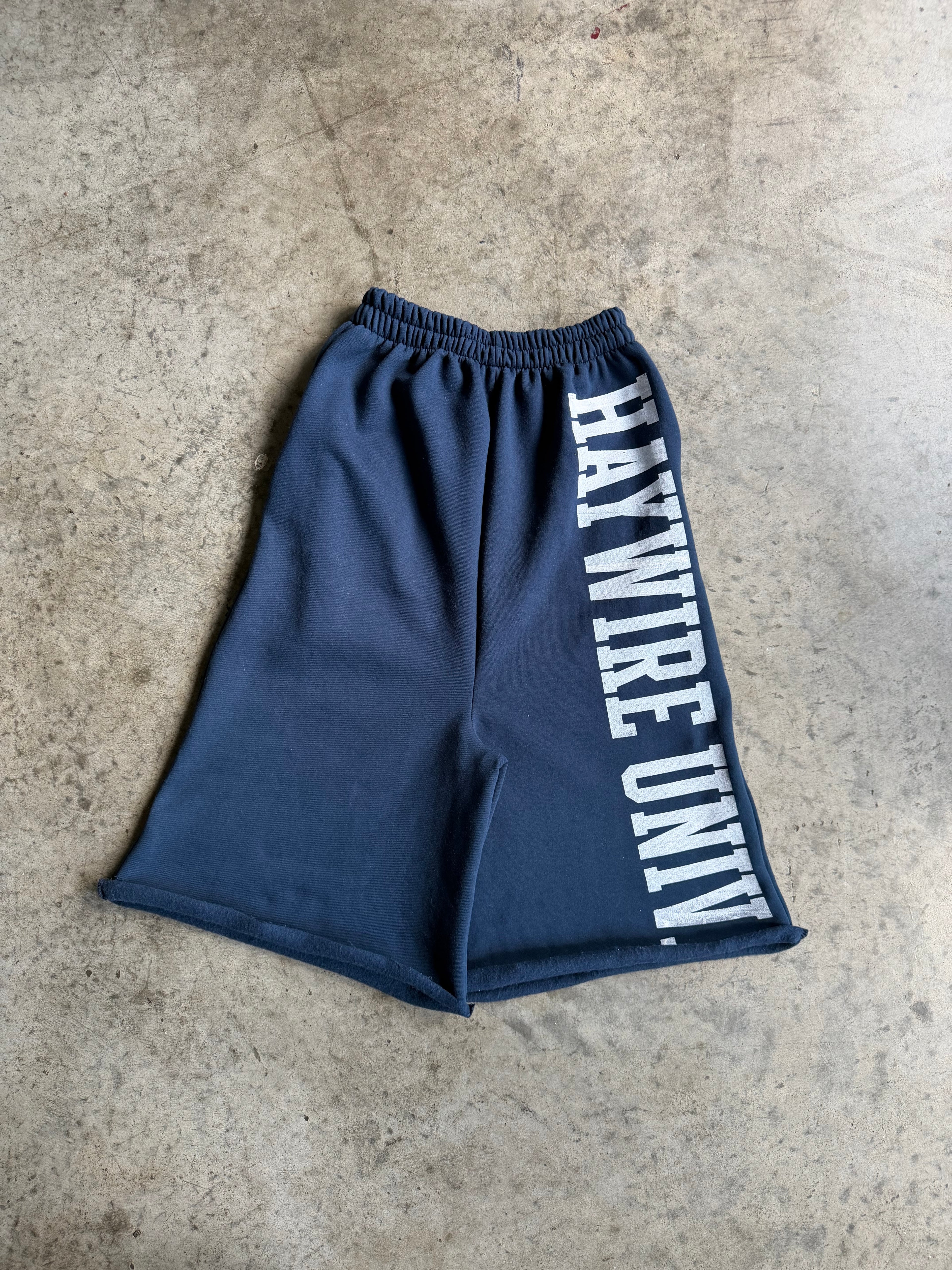 Navy University Shorts