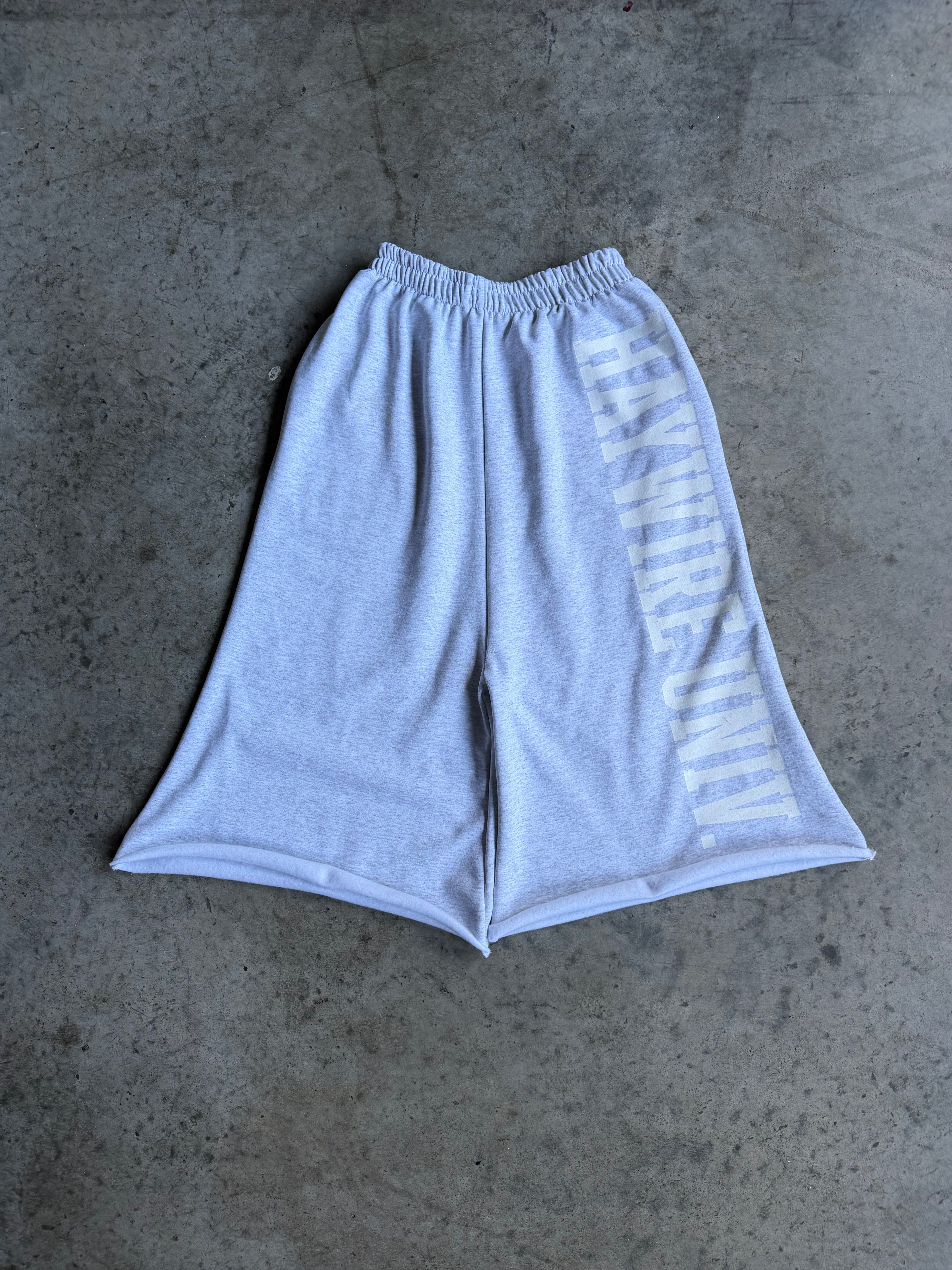 Grey University Shorts